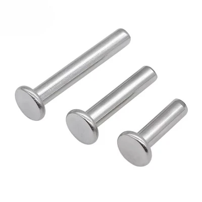 Rivet Pepejal GR2 Aloi Titanium