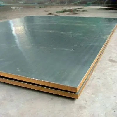 Panel Komposit Letupan Keluli Titanium